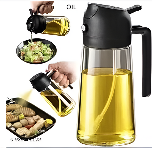 Glass Oil Sprayer and Dispenser Bottle